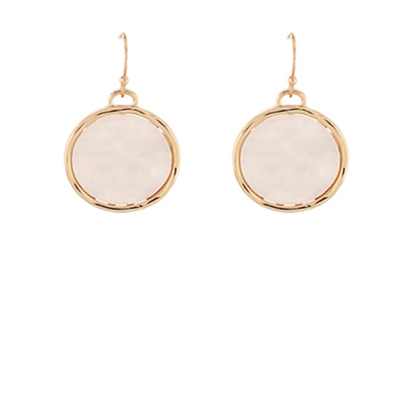 Round Pearl Drop Earrings - Picture 1 of 1
